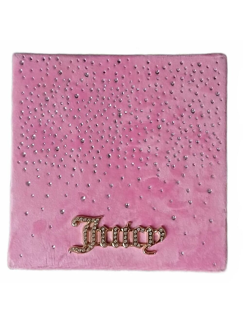 Juicy Couture Rhinestone Eyeshadow Palette Mirror Pink Makeup Collector Gift